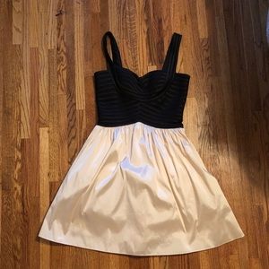 JS Light pink and black dress